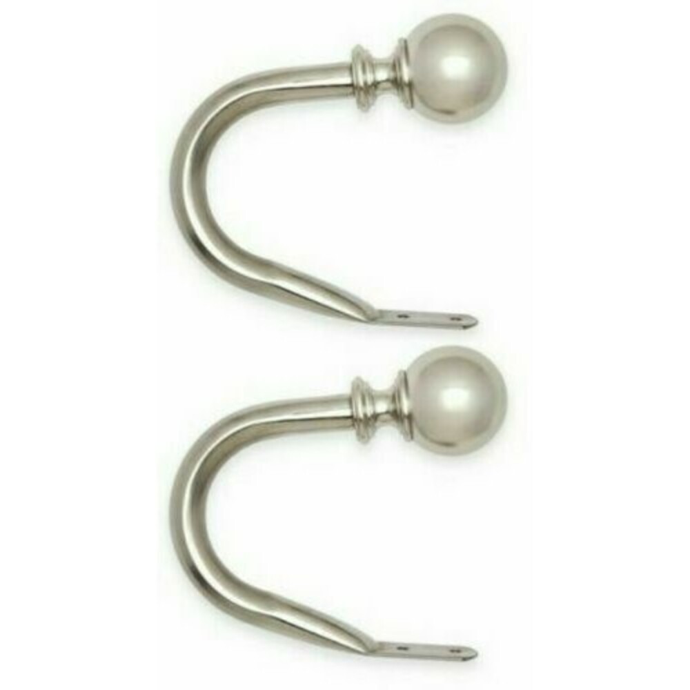 Umbra Stella Farrah Holdback For Drapery or Curtains Set of 2 in Brushed Nickel
